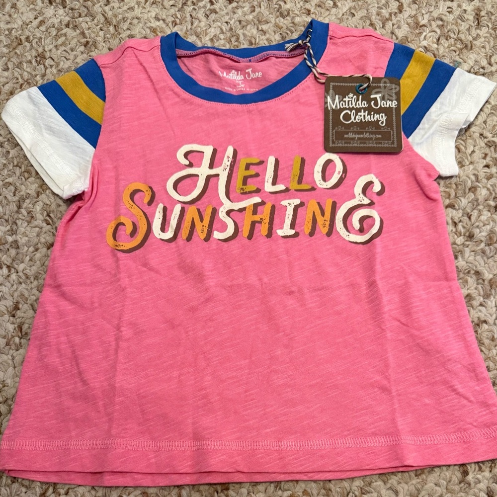 Matilda Jane ‘Hello Sunshine’ Shirt NWT